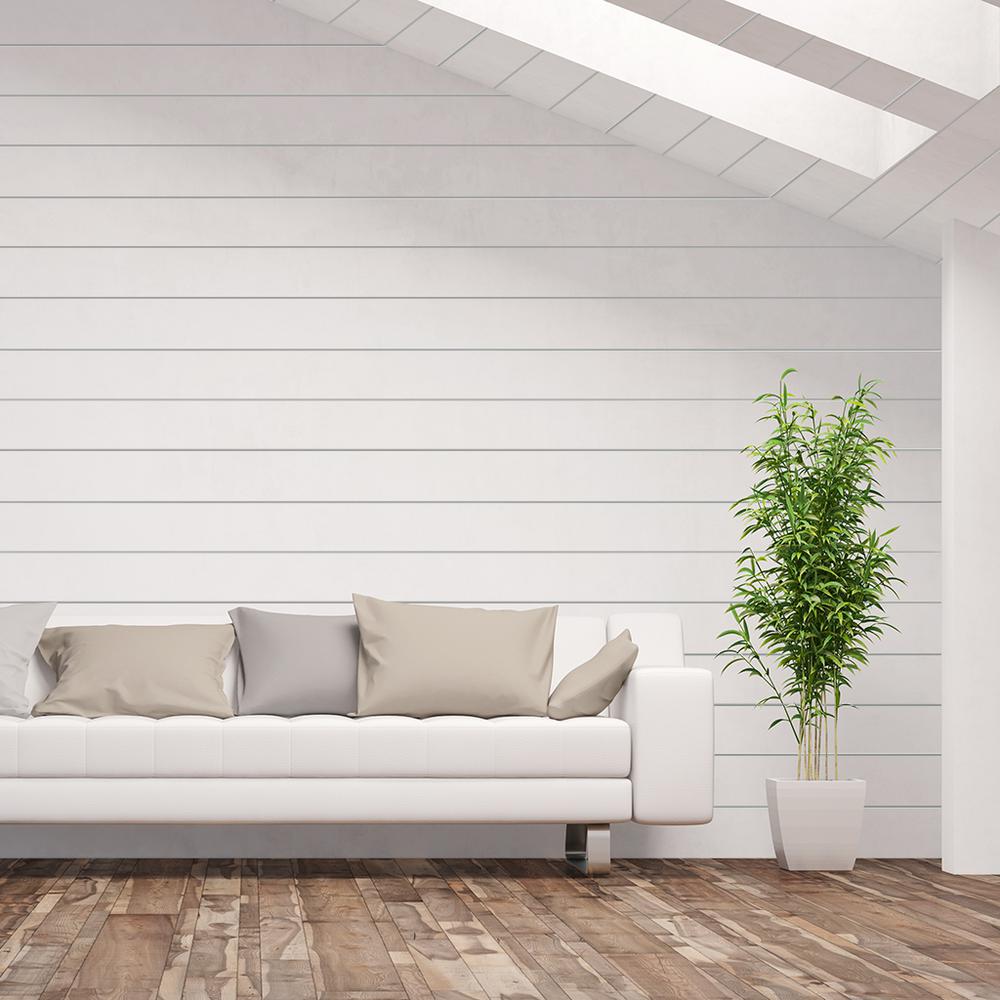 Interior wall siding and finished wood flooring
