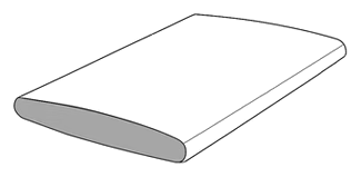 Louver profile drawing