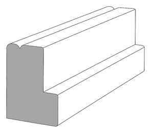 AVHP2 L-Frame profile drawing