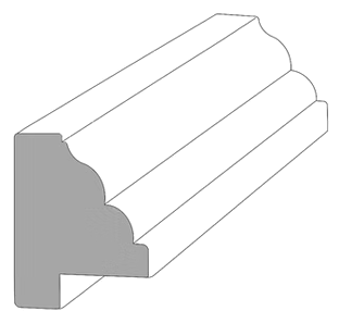 Deco L-Frame, AVS profile drawing