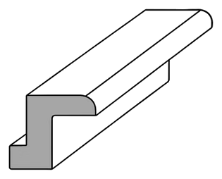 Bullnose Frame, AVZX profile drawing