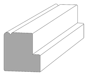 L-Frame profile drawing