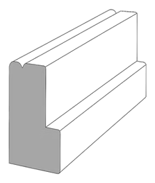 L-Frame profile drawing