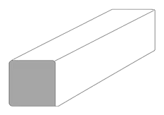 Light Stop profile drawing
