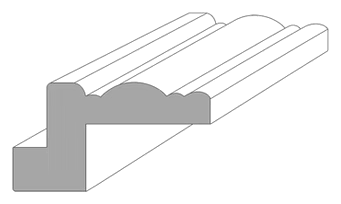 Regency Z-Frame profile drawing