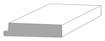 Top/Bottom Rail profile drawing