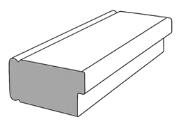Rabbet Stile profile drawing