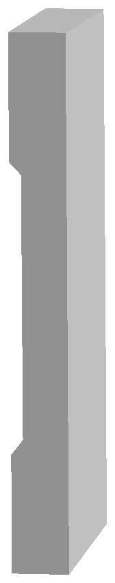 LWM4335 Baseboard profile drawing