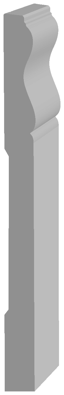 MSI812LDF Baseboard profile drawing