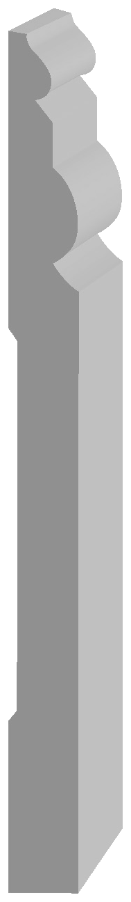 MSI814LDF Baseboard profile drawing