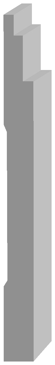 MSI8ALDF Baseboard profile drawing