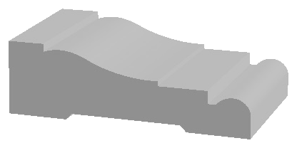 WM376 Casing profile drawing